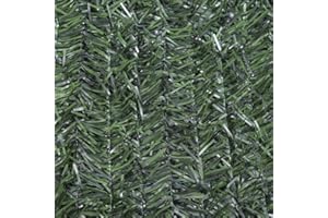 BONERVA Título Seto Artificial Decorativo con 36 Varillas por Metro para Patios, Balcones, Vallas y Jardines 85% Ocultación | Fácil instalación, sin Mantenimiento, Anti UV. (Verde, 2x3 Metros)