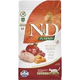 N&amp;D Pumpkin Tahılsız Bıldırcın Etli Bal Kabaklı ve Narlı 1,5 Kg Kısırlaştırılmış Kedi Maması