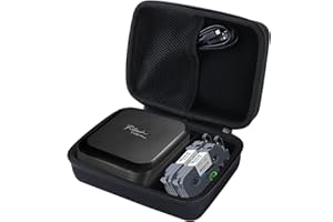 Peyyargo Twarde etui ochronne, kompatybilne z Brother P-Touch Cube Plus PT-P710BT Etykieciarka