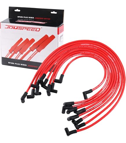 Moroso 72133 Spark Plug Wire Loom Separators Kit – Black, Small Block Ford