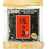 DAECHUN Sushi Nori, Roasted, Resealable, Gold Grade Laver (50 Full Sheets)