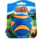 Chuckit! Utra Squeaker Sesli K&ouml;pek Oyun Topu (B&uuml;y&uuml;k Boy)