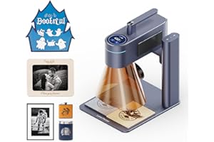 LaserPecker 4 Doppio Incisore Laser per Quasi Tutti i Materiali, Macchina per Incisione e Taglio Laser Doppio Ultraveloce e Preciso, 4000 mm/s, per Metallo, Legno, Vetro, Acrilico, Gioielli