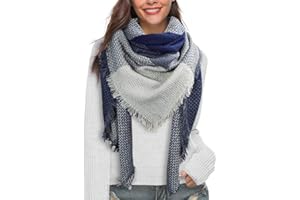 heekpek Moda Nappe Morbido Donne Sciarpa Avvolgere Scialle Scarf Wrap Caldo Modello Lattice Scialle Stole con Nappa Stile Quadrato