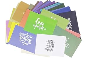 the lazy panda card company 45 nuances de motivation - Lot de 45 cartes postales, 45 citations de motivation et d'inspiration