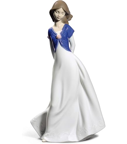 FIGURINE EN PORCELAINE danseuse ballerine - environ 38,5 cm de haut FIGURINE EN PORCELAINE danseuse ballerine - environ 38,5 cm de haut