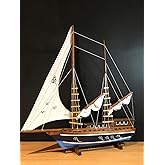 Lapidaria Sailing Wooden Ship Model Large Size