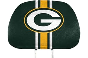 FANMATS NFL Full-Print Head Rest Covers, 2-Pack