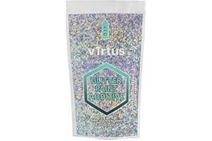 v1rtus | Glitter Paint ADDITIVE - 100g / Silver Holographic Strands