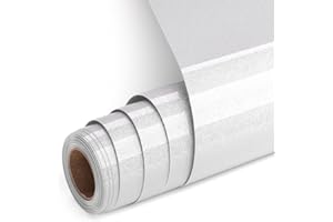 UIOK Flex Thermocollant Pour Tissu à Paillettes,Argent Vinyle Thermocollant à Paillettes DIY Vinyles de Transfert à Chaud, 30.5x182cm HTV Film de Traceur Textile Pour Cricut et Silhouette Cameo （Argent）