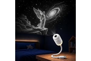 USB 13-i-1 Galaxy Star nattljusprojektor för barn och vuxna | USB-driven nattlampa med 13 funktioner stjärnhimmel för barn oc