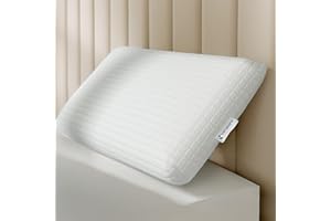 ‎KAMASANA KAMASANA Anatomisches Nackenstützkissen 40 x 80 - Höhe 13 cm - Ergonomisches Kopfkissen gegen Nackenschmerzen, Memory Foam Kissen mit antibakterieller Technologie, hypoallergen und atmungsaktiv