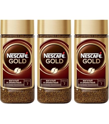 Nescafe Gold Blend Coffee, Granule, Glass Bottle, 3.35 Oz / 95 Gm