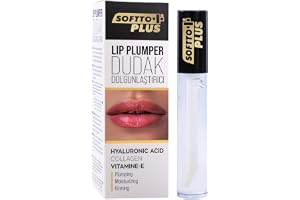 Softto Plus Lip Plumper – Hyaluronic ACID, Collegen Vitamin E, Plumping, återfuktande, Firming