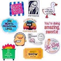 Aimants Frigo Mignons - 12 Pièces Chat Memes - Autocollants Décoratifs Pour Tableau Blanc, Voiture, Bureau - 5
