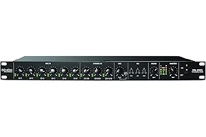 Denon Professional DN-312X - Mixer di Linea a 12 Canali Formato Rack con Funzione Priority e 6 Ingressi con Preamplificatori Microfonici HDHQ