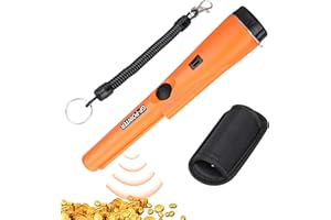 Frogetu Détecteur de Métaux Portable,Détecteur de Métaux Pointeur,Etanche Pinpointer Détecteur de Métaux,pour la détection de Métaux,pour Sécurité,Chasse aux Trésors