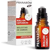 Pranarom Aromalgic Cepharom Roll-on 5 ml &ndash; Headache and Migraine | With organic pure essential oils. Fast relief from headach