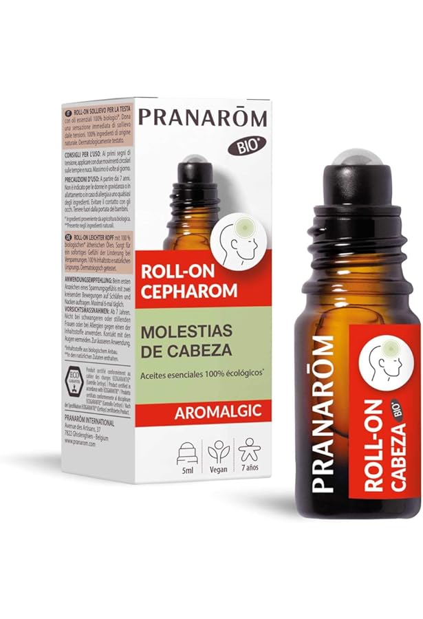 thumbnail: Pranarôm Aromaboost Focus Bio Geurroller - Etherische Olie Van Pepermunt Voor Concentratie, 5 Ml