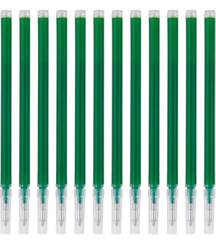 Vicloon - Lot De 16 Recharges Stylo Gel Effaçable 0.7mm, 4 Couleurs, Encre Qui S'efface Facilement
