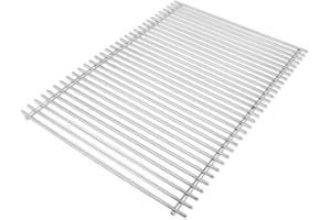 DEOS-GRILL Edestahl Grillrost 60x45cm aus europäischem Edelstahl, Grillrost rostfrei
