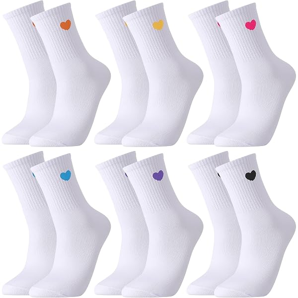Chaussettes Tennis Femme Lot De 10 Paires - Tailles 38-41, En Coton Respirant, Design Rayé Coloré