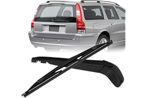 ROADTIME Tergicristallo posteriore, set di spazzole tergicristallo, Braccio tergicristallo posteriore compatibile con Volvo V50 2004-2012