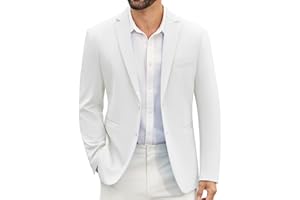 COOFANDY Herren Sakko Casual Leichte Sport Anzugjacke Blazer 2 Knöpfe Regular Fit Hochzeit Sakkos