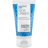 Facial Moisturizer with Salicylic Acid for Pimples, Blackheads and Oily Skin - Cleans Pores - Moisturizer with Salicylic Acid
