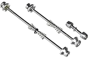 RSP Security Wheel Skewer Set - Silver