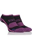 Ladies 2 Pair Storm Bloc with BlueGuard Ankle Trainer Socks