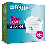 BRITA Filtro per acqua MAXTRA PRO All-in-1 Pacchetto di risparmio semestrale da 6 filtri - NUOVO MAXTRA+ Riduce impurità, clo