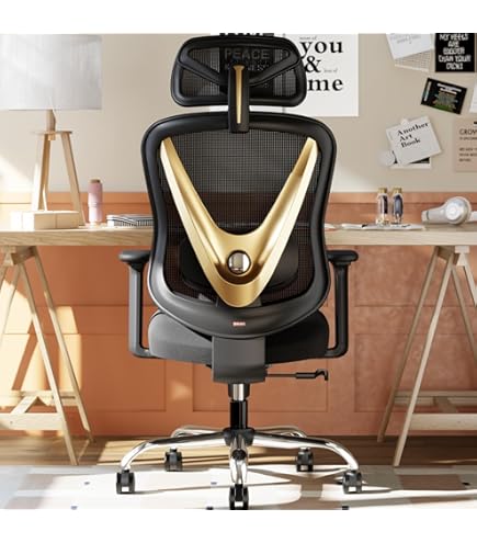 Vinsetto ergonomische bureaustoel, met voetsteun, verstelbare rugleuning, tot 120 kg, hoogte verstelbaar, 60x60x85-95 cm, roze