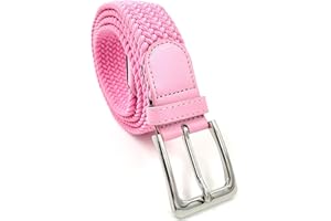 LisaModa Unisex Stretch Flechtgürtel in vielen Farben