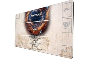 DYETEE Brettspiel TCG Spielmatte – Sternenhimmel MTG Spielmatte – auch ideal als Mauspad 339 mit Zonen