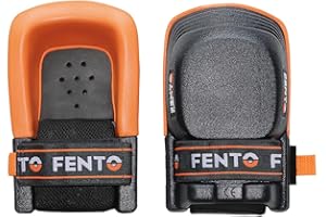 FENTO Original - Professional Knee Pads for Work, Construction, Flooring and Landscaping - Ergonomic Knee Protection with Adjustable Straps - 1 Pair - Lightweight 250 g