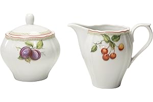 CreaTable, 17035, Série Flora Orchard, sucrier et crémier