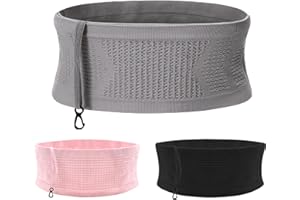 YERIA Sac Running multifonctionnels Ceinture Course a Pied en Tricot Respirants Ceinture Sport Ceinture de Course pour téléphone Portable Ceinture Running Femme Élégant pour Fitness Sport Randonnée