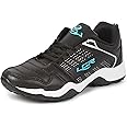 Lancer Men's Black Green Sports Running Shoes,6