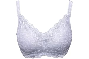 Sendyou ES69 Sostén de Mastectomía con Bolsillos para Mujer Prótesis mamaria Everyday Bra
