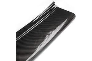 Underground Parts Carbon Fibre Effect Black ABS Rear Bumper Cover Protector Guard for VW T5 T6 Transporter