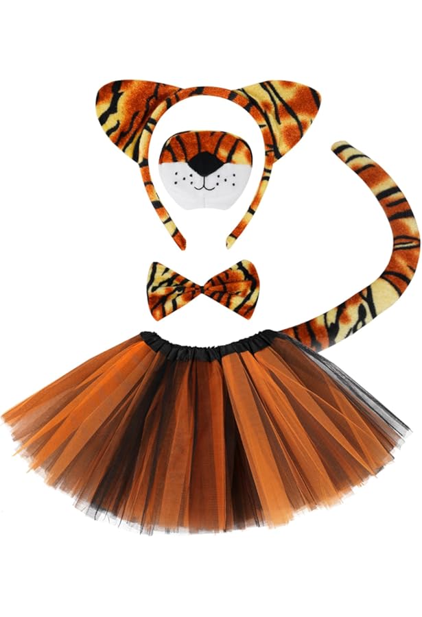 Zebra haarband oren staart diadeem pakje kopen? €13,95
