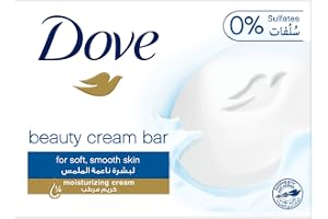 Dove Moisturising Soap Bar Nourishing formula for all skin types, With ¼ moisturising cream, 125gm (Pack of 4)