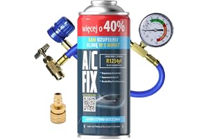 A/C FIX R1234yf ersättningsgas för köldmedium - köldmedium luftkonditionering bil - gasflaska 1x235 g - luftkonditioneringssl