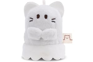 NICI Gosedjur Katt Angy Spöke 5 cm - mymochi Lifestyle mjukisdjur i kawaii-stil, perfekt för lek, mys och samling, uppskattad