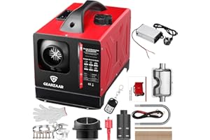 ISINEVER Luft Dieselheizung Standheizung 12V 24V 220V 8 kW, Luftheizung Air Diesel Diesel Standheizung Lufterhitzer, Dieselheizung mit LCD-Display & Fernbedienung Bluetooth APP & Adapter Air Diesel Heizung