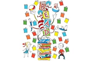 Eureka Dr. Seuss ''Read'' Classroom Decoration Door Poster Kit, 34pcs, 45'' H