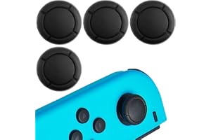 Zuuyye - Set med 4 silikonjoystickkåpor för Nintendo Switch, tillbehör till Joy-kontroller, förbättrat grepp och skydd