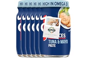 Tuna Paste Bundle for Princes Tuna & Mayonnaise Paste 75g 6 Pack + Brightdale Kitchen Booklet