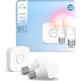 Philips Hue Essential 2'li E27 Ampul Başlangı&ccedil; Seti 806 Lumen
